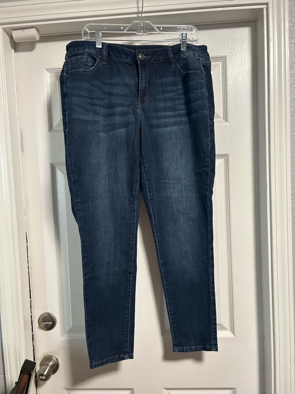 Lane Bryant Venezia Women’s Dark Blue Stretch Skinny Jeans